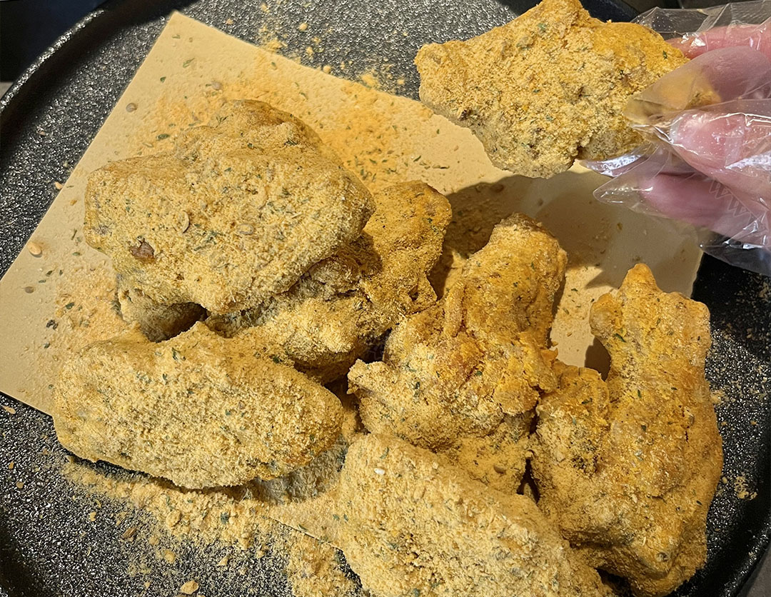 我們樓下的炸雞店試吃活動(dòng).jpg