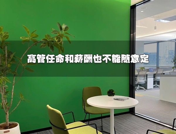 高管的任命和薪酬都不能隨意自己就決定了，都需要股東大會.jpg