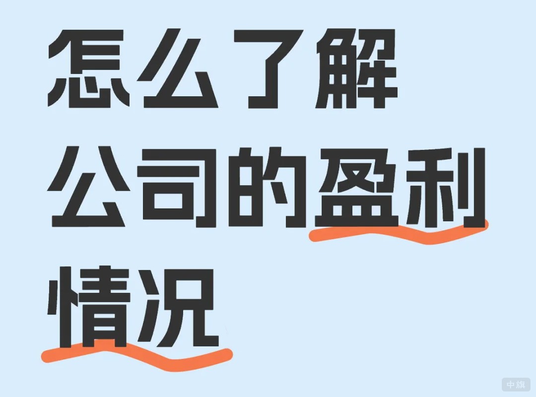 怎么了解公司的盈利情況.jpg